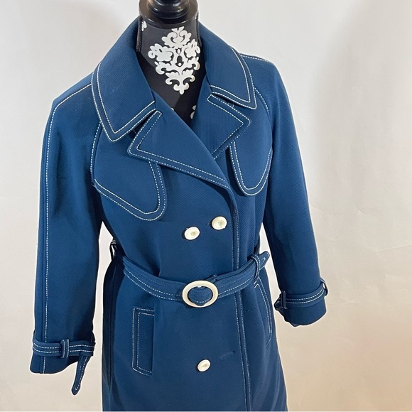 British Mist Vintage Trench Coat - Picture 4 of 16